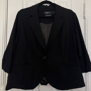 Torrid Black Blazer-- size 2